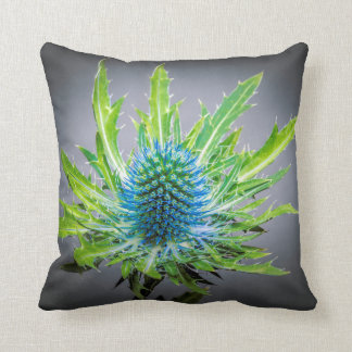 Cojín Decorativo Amortiguador azul del Eryngium