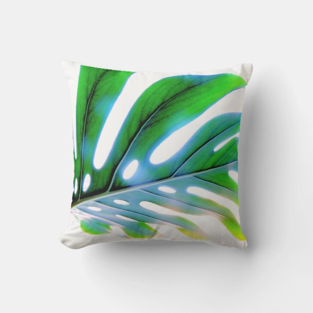 Cojín Decorativo Amortiguador botánico (Anverso)