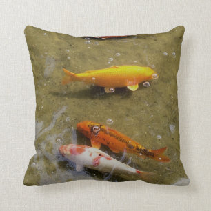 Cojín Decorativo Amortiguador de Koi