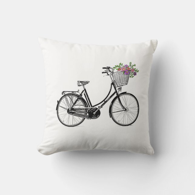 Cojín Decorativo Amortiguador de la bicicleta (Anverso)