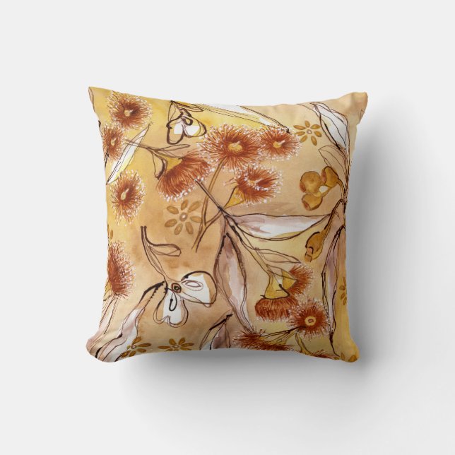 Cojín Decorativo Amortiguador de oro de la goma (Anverso)