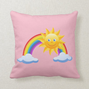 Cojín Decorativo Amortiguador del arco iris