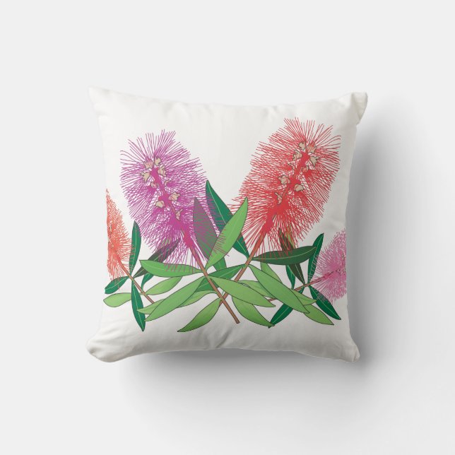 Cojín Decorativo Amortiguador del Bottlebrush (Anverso)