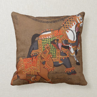 Cojín Decorativo Amortiguador del CABALLO del tiro INDIO del