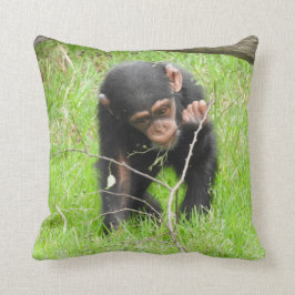 Cojín Decorativo Amortiguador del chimpancé del bebé