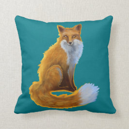 Cojín Decorativo Amortiguador del Fox del arbolado