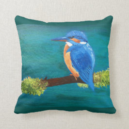 Cojín Decorativo Amortiguador del tiro del martín pescador