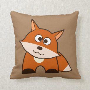 Cojín Decorativo Amortiguador feliz del Fox