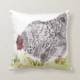 Cojín Decorativo Amortiguador "gallina de la gallina de Maria "