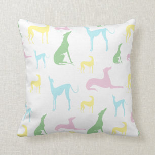 Cojín Decorativo Amortiguador multicolor del galgo