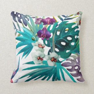 Cojín Decorativo Amortiguadores tropicales pintados