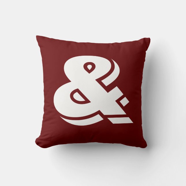 Cojín Decorativo Ampersand (Anverso)