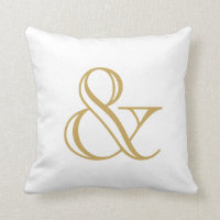 Ampersand Blanco Y Oro