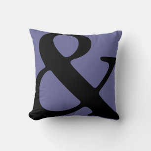 Cojín Decorativo Ampersand Type Pillow en el paro