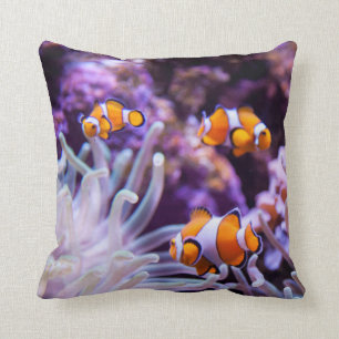 Cojín Decorativo Amphiprion Ocellaris de Ocellaris Clownfish el