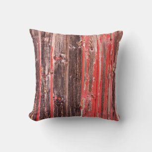 Cojín Decorativo An old worn barn or antique wooden fence with chip