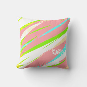 Cojín Decorativo Añadir nombre Susan Pastel Colores Cushion Pillow
