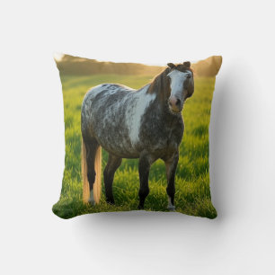 Cojín Decorativo Añadir Personalizar de fotos de caballos