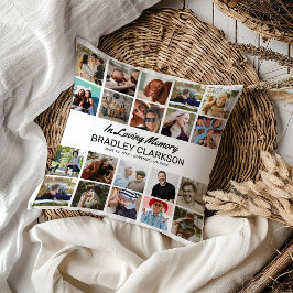 Cojín Decorativo Añadir sus propias fotos y texto personalizado