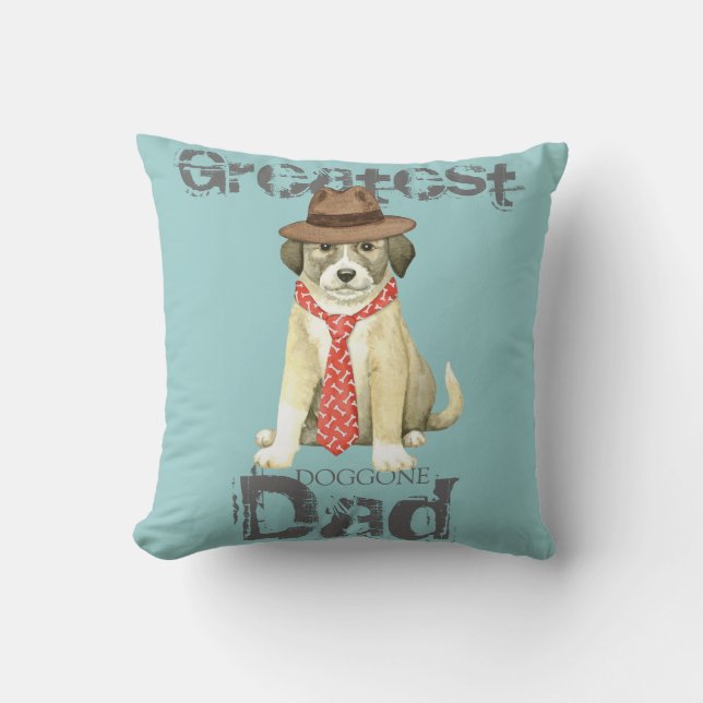 Cojín decorativo Anatolian Shepherd Dad (Anverso)