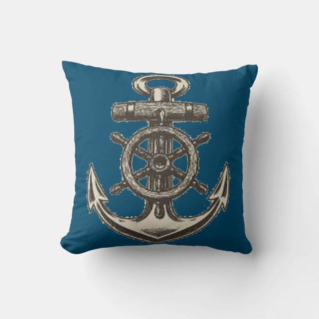 Cojín Decorativo Ancla (Anverso)