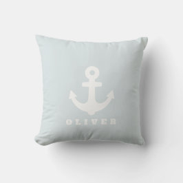 Cojín Decorativo Ancla Pillow. Decoración de guardería náutica