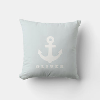 Cojín Decorativo Ancla Pillow. Decoración de guardería náutica