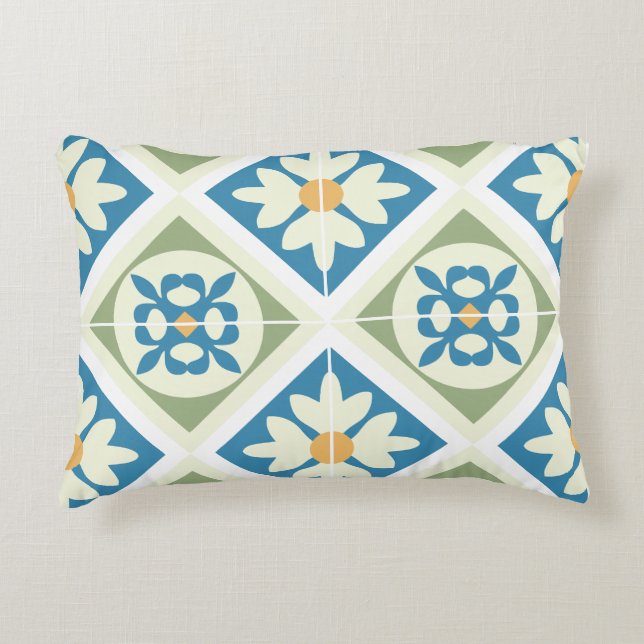 Cojín Decorativo Andalusian Tiles 13 (Anverso)