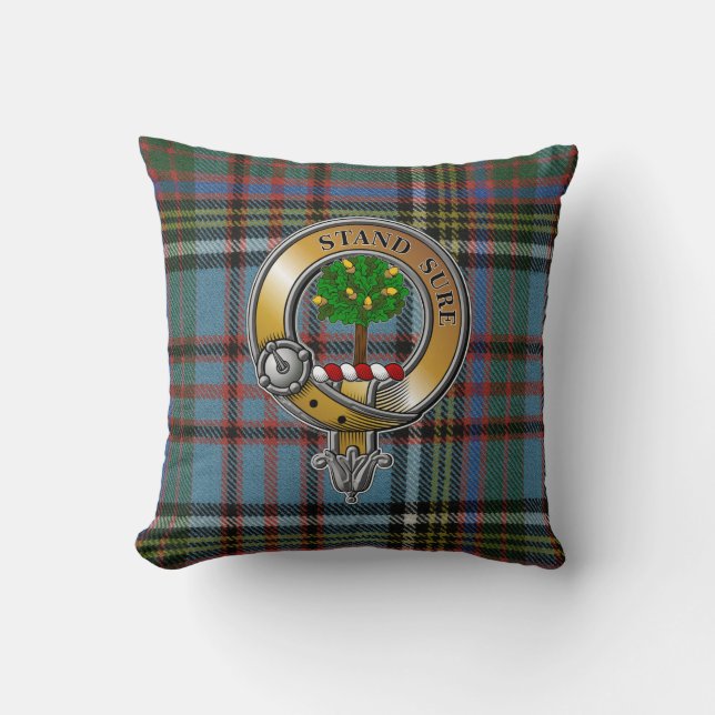 Cojín Decorativo Anderson Tartan & Badge (Anverso)