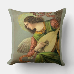 Cojín Decorativo Ángel con Mandolin