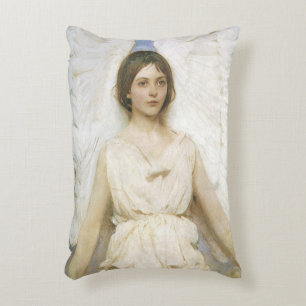 Cojín Decorativo Ángel de Abbott Thayer, Arte fino victoriano vinta