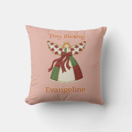 Cojín Decorativo Ángel de chantaje lindo - Bebé personalizado