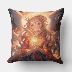 Cojín Decorativo Ángel de fuego