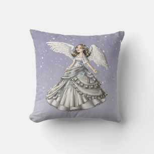 Cojín Decorativo Ángel de la nieve