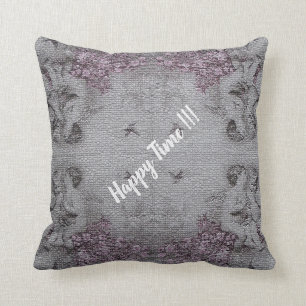 Cojín Decorativo Ángel de lujo Rosa floral moderno vintage