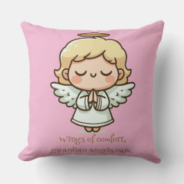 Cojín Decorativo Ángel de oración pequeño