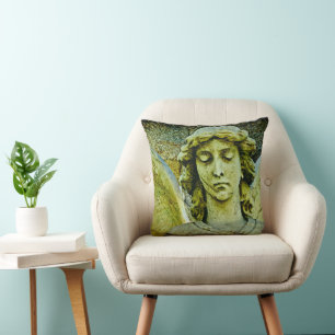 Cojín Decorativo Ángel Dorado