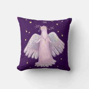 Cojín Decorativo ángel mágico de los navidades