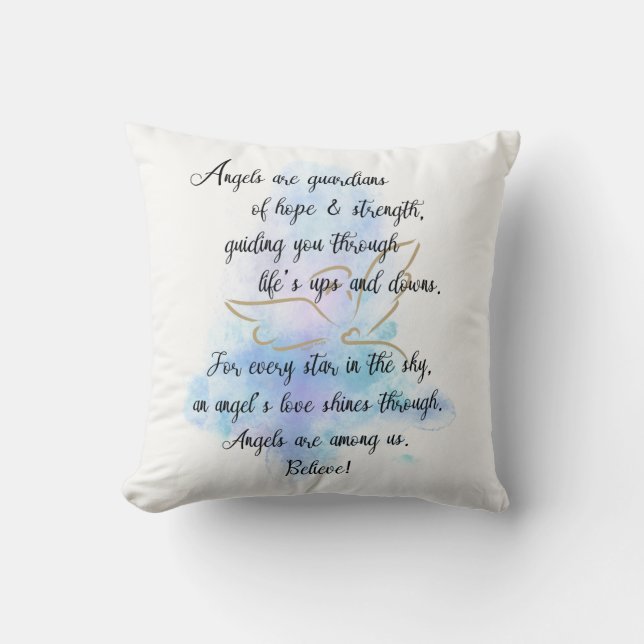 Cojín Decorativo Angel Pillow (Anverso)