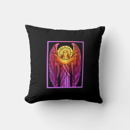Cojín Decorativo Ángel Pillow de Vidrio Manchado