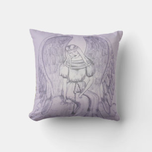 Cojín Decorativo Ángel púrpura