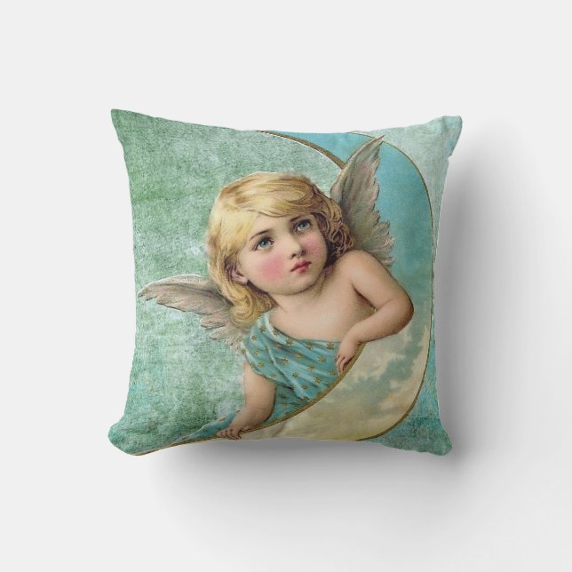 Cojín Decorativo Ángel y luna del Victorian (Anverso)