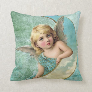 Cojín Decorativo Ángel y luna del Victorian