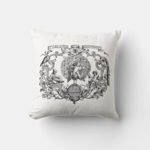 Cojín Decorativo Angela Pillow Negro y Blanco