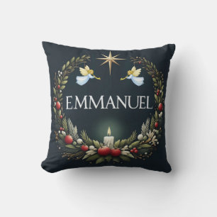 Cojín Decorativo Ángeles Navidades de Emmanuel