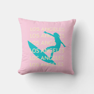 Cojín Decorativo Angeles Travel Art, California, Travel Art, Preppy