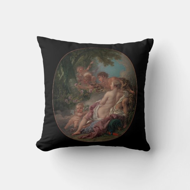 Cojín Decorativo Angélica y Medoro (Anverso)