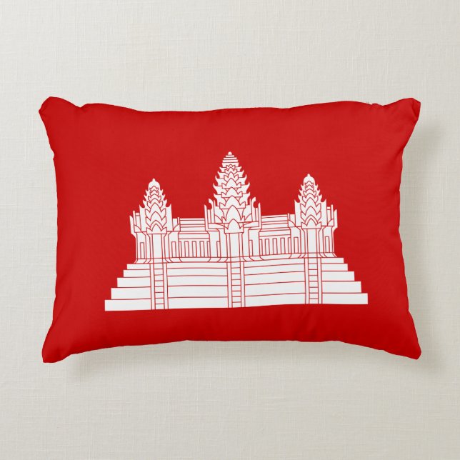 Cojín Decorativo Angkor Wat Ver.2.0. Templo Khmer (Anverso)