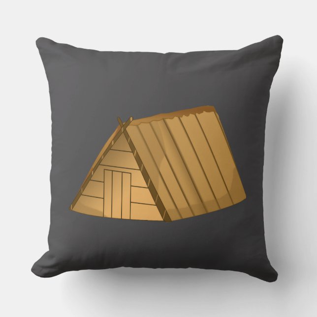 Cojín Decorativo Anglo Saxon Hut Cushion (Anverso)