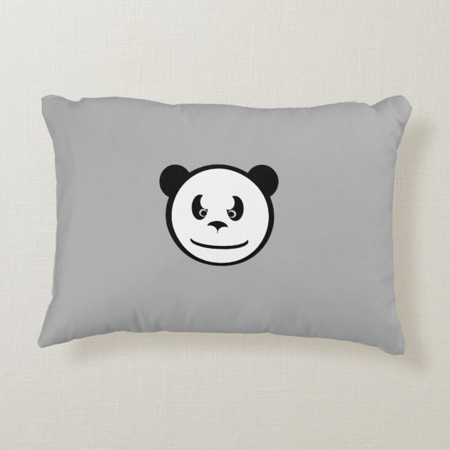 Cojín Decorativo Angry Panda Pillow (Reverso)